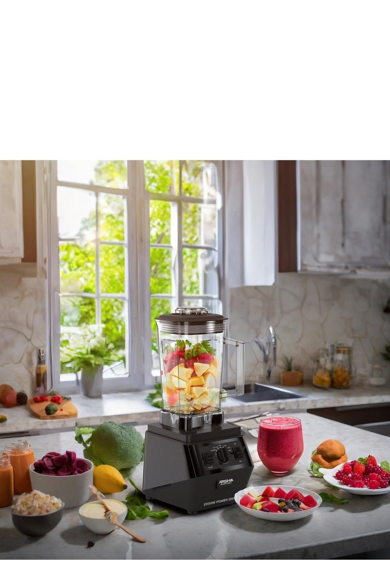 آرشيا خلاط أرشيا برو الحديث سعة 2 لتر للعصائر والشوربات والصلصات - خلاط طعام  - صماعه المانيه  BL050-3251 - Image 2