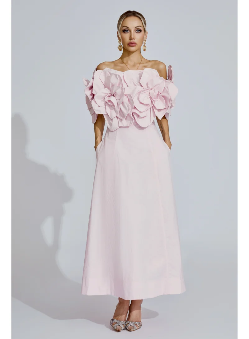 Catchall Dove Floral Maxi Dress