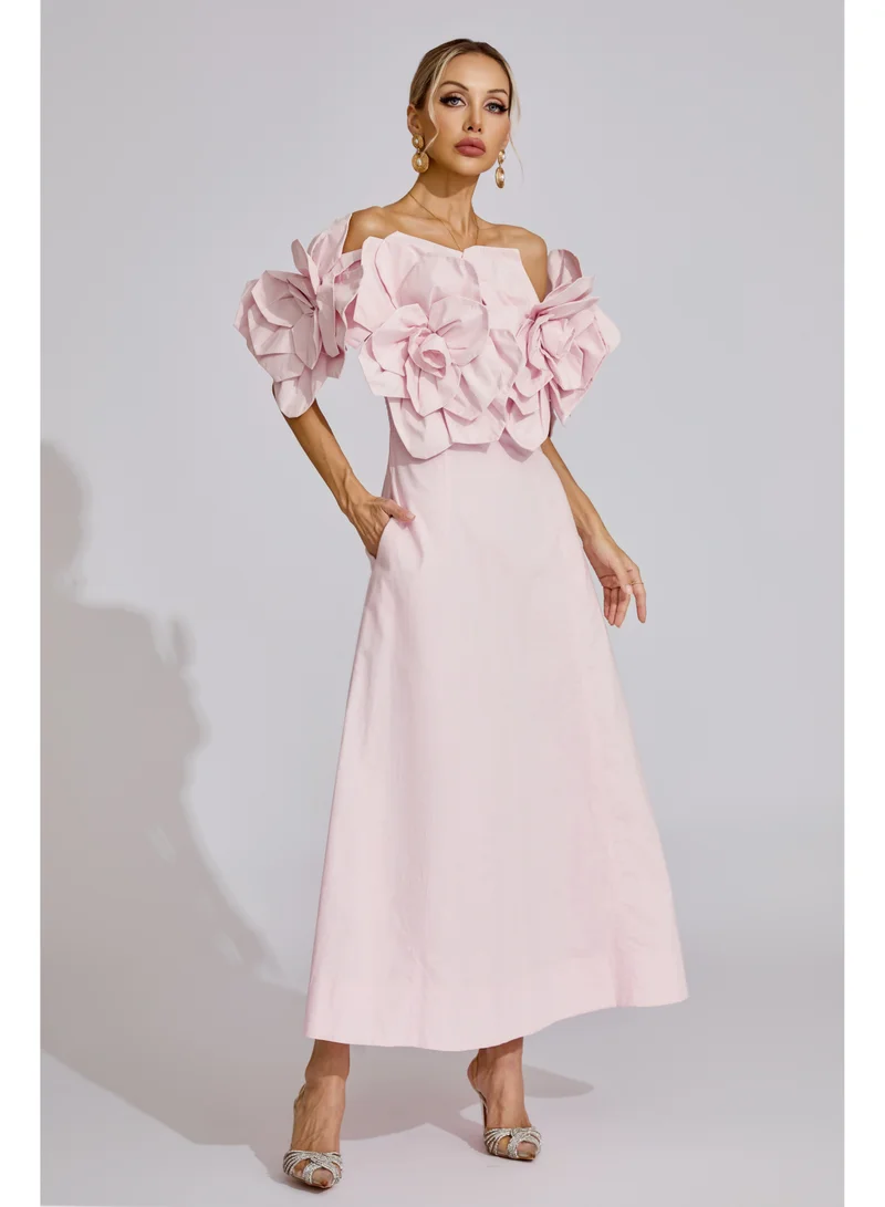 Catchall  Dove Floral Maxi Dress for Women | Best Price UAE