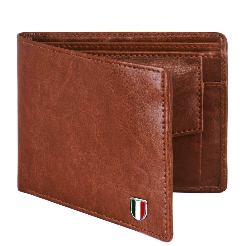 GIOVANNY GVN-TANCHNGR01 Tan Genuine Leather Wallet for Men - Image 5