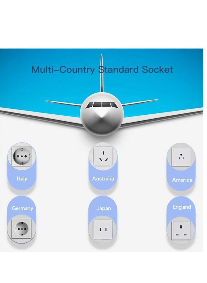 Yesido Yesido MC-09 Multi-function Universal Travel Adapter Plug (Black)  - Image 3