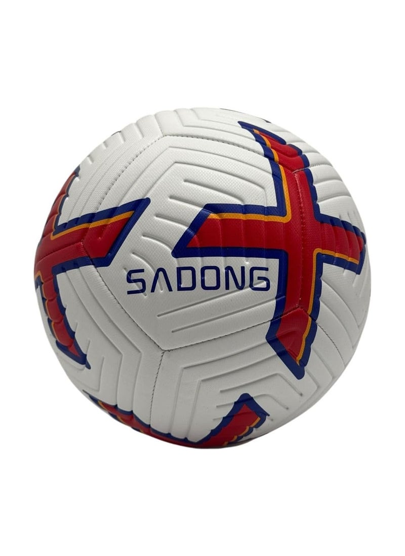 SportQ SportQ Professional Soccer Training Ball Size 5, Indoor Outdoor Soccer Training Ball for Soccer Players, Youth Soccer Fans, Training Competitions, Universal Ball  - Image 1