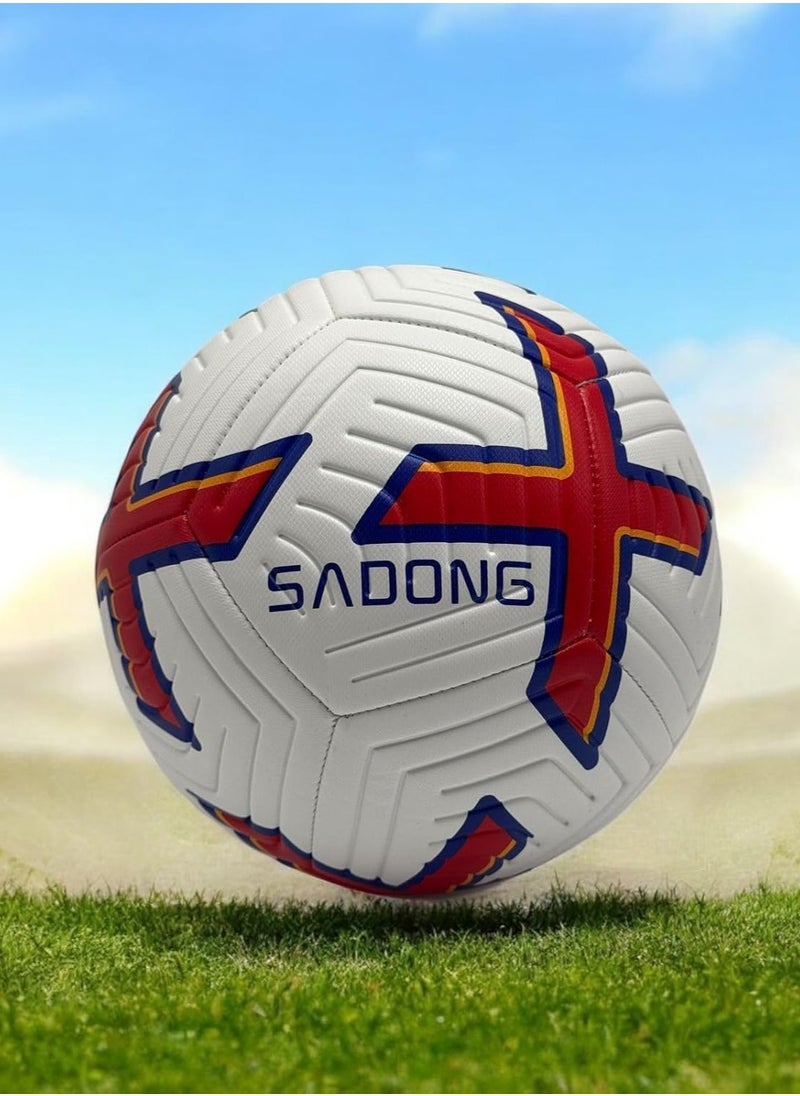 SportQ SportQ Professional Soccer Training Ball Size 5, Indoor Outdoor Soccer Training Ball for Soccer Players, Youth Soccer Fans, Training Competitions, Universal Ball  - Image 2