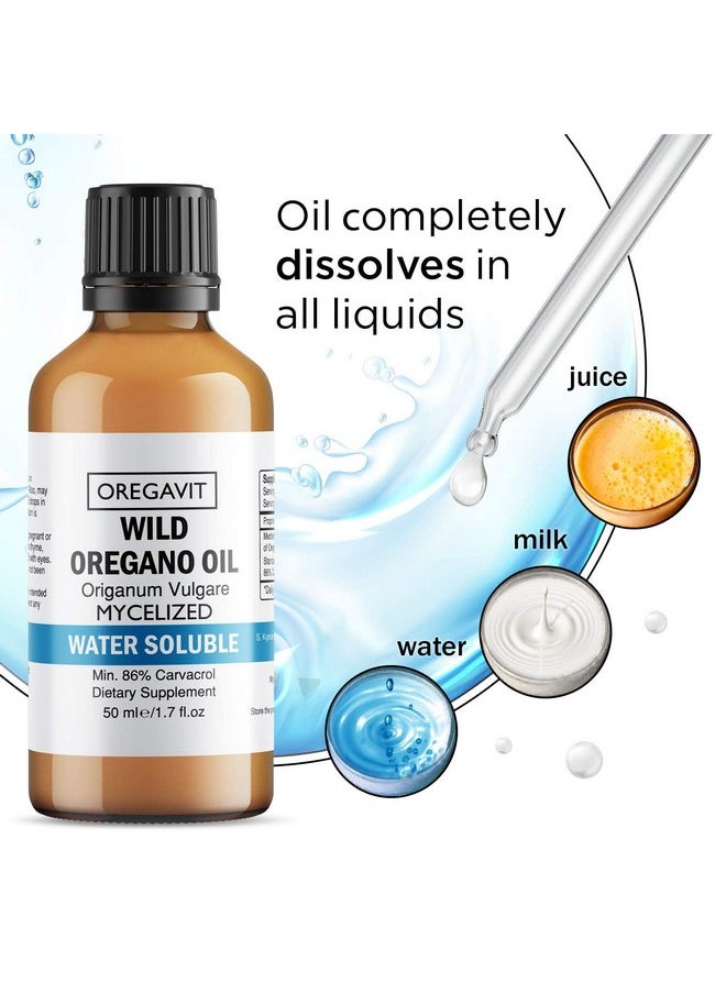 Aromavita - Oregavit Water Soluble Wild Oregano Oildigestive Immune Support Respiratory Health Natural Vegan Dietary Supplementmouthwash For Healthy Gumssoothe Sore Throats And Boost Immunity - Image 1