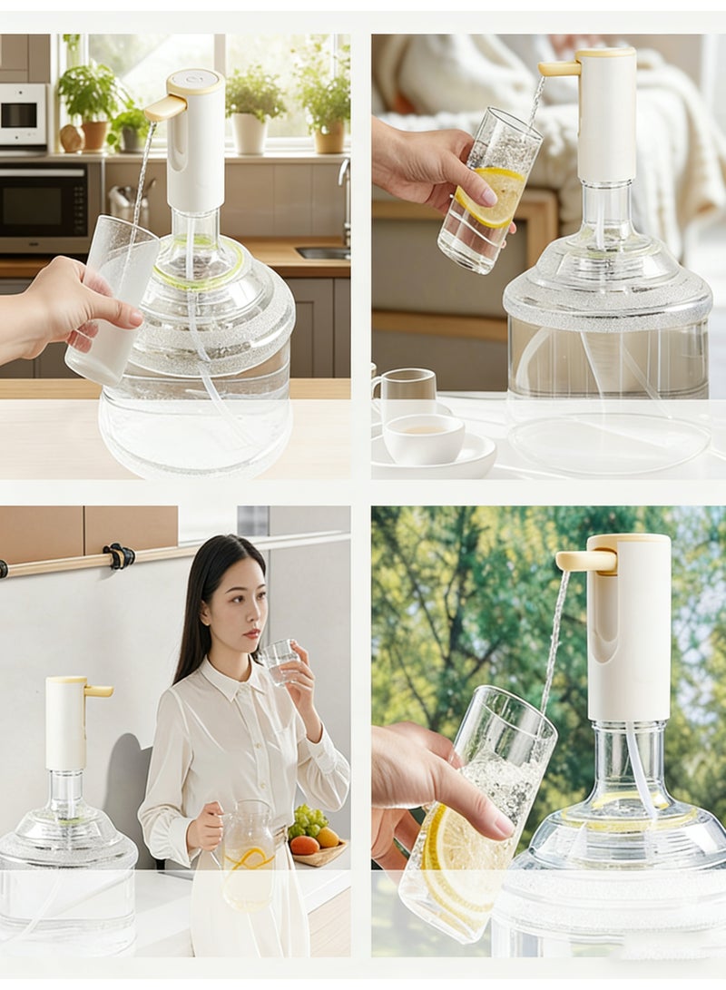 HOMESTAR Foldable Electric Water Pump for 5 Gallon Bottles - High Power Portable Dispenser with Auto Shut-Off, for Camping, Travel, Home & Office - Image 5