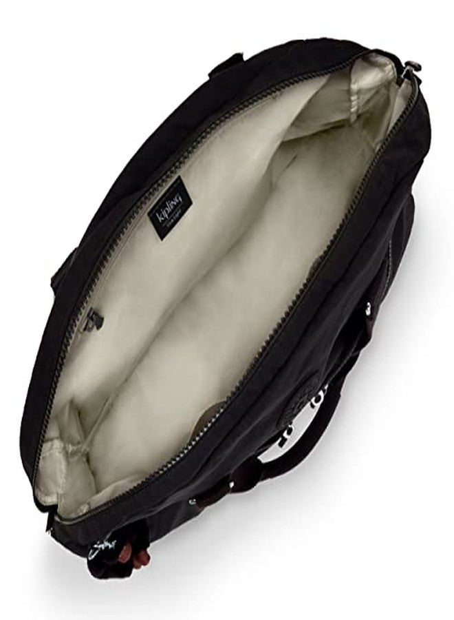 KIPLING KIPLING Kipling Women's Eugina Satchel, Handmade, Removable Shoulder Strap, Outer Pockets, Nylon Duffle Bag - Image 3