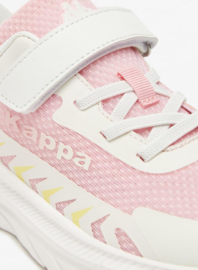 Kappa Girls' Colourblock Sports Shoes With Hook And Loop Closure - Image 5