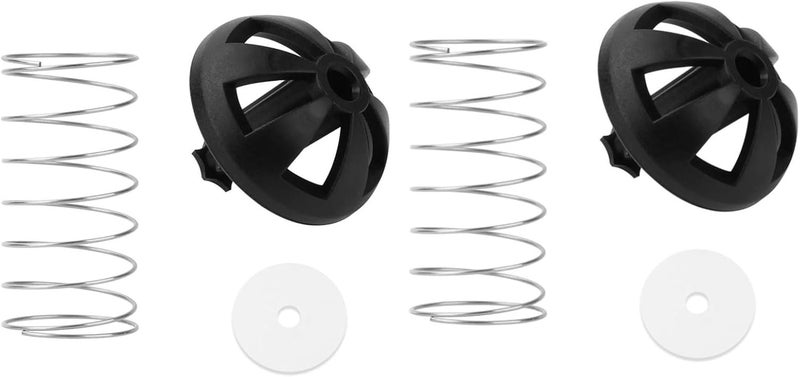 Delixike 2PK NEW 990117900 990237500 Coffee Machine Brew Basket Bottom Spring Loaded Stopper Kits For Hamilton Beach Coffee Makers Replacement Brew Basket  - Image 1