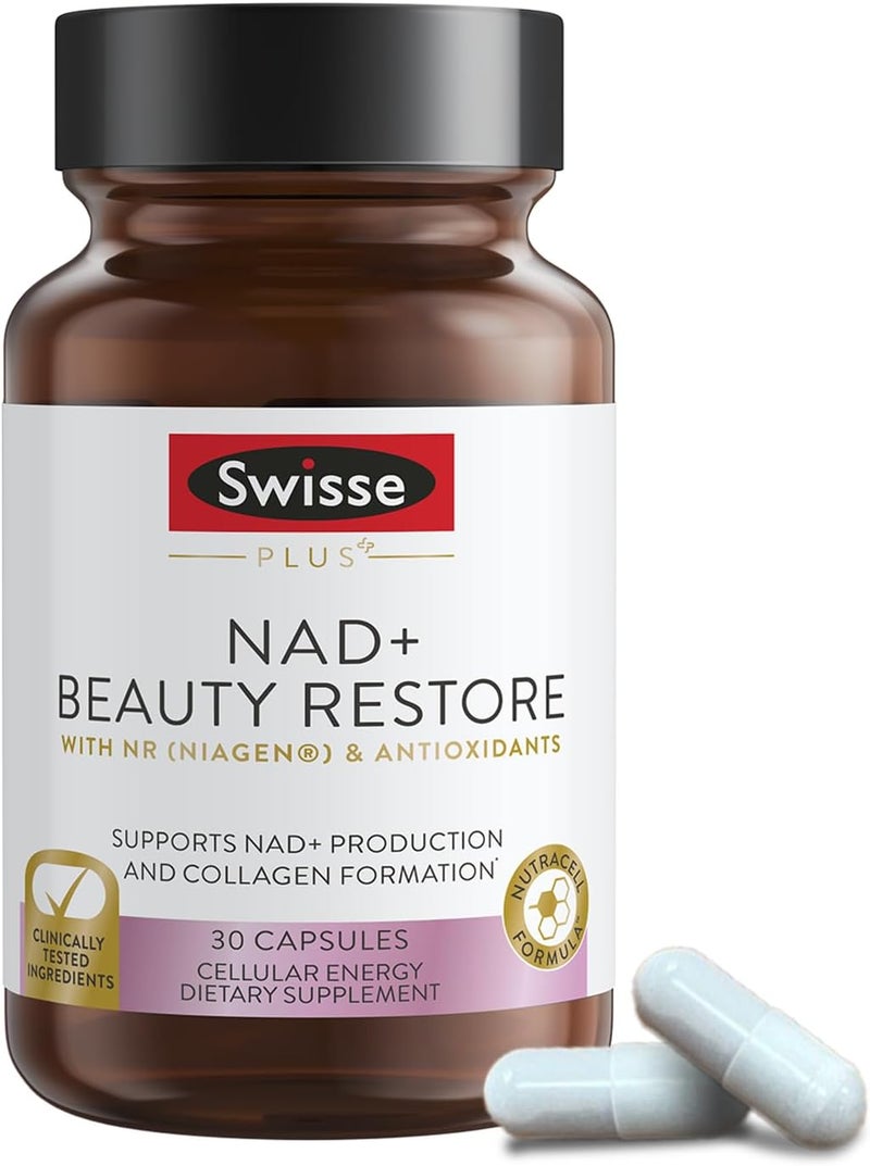 Swisse كبسولات NAD+ لاستعادة الجمال للرجال والنساء - Image 1