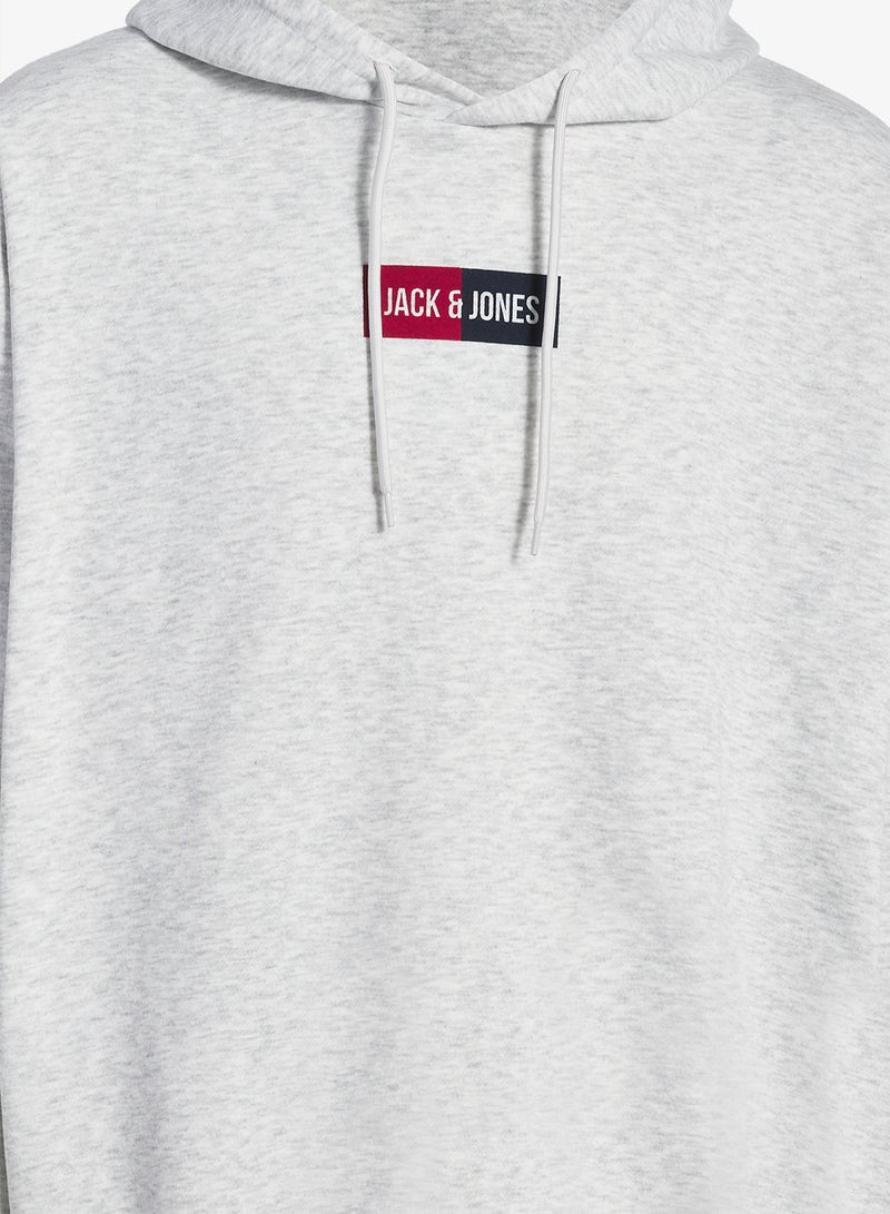 JACK & JONES Plus Size Logo Hoodie - Image 3