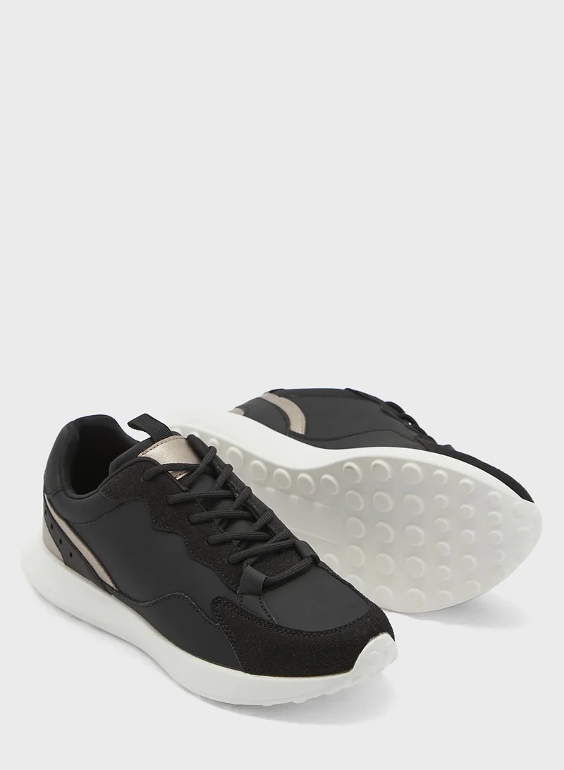 Ginger Patch Detail Sneaker