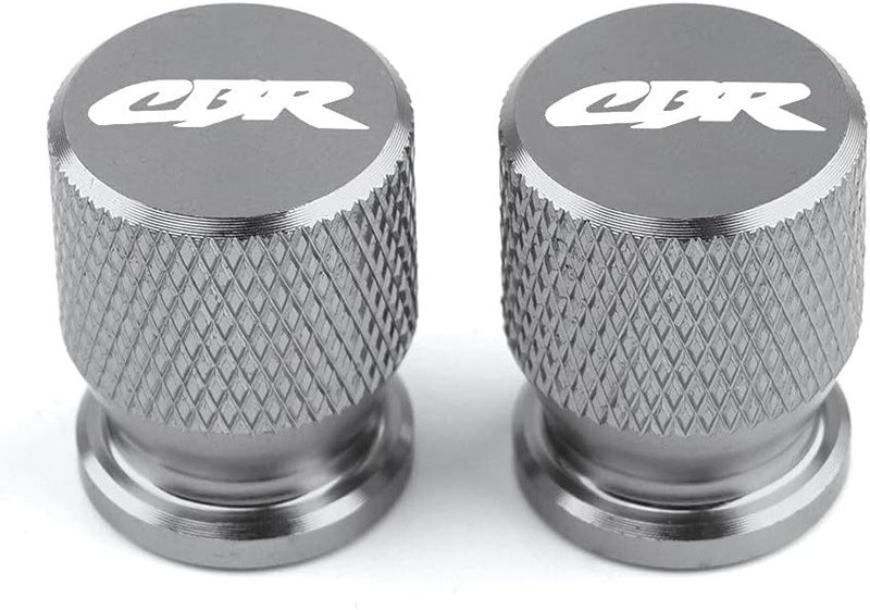XIDAODIT Motorcycle Tire Valve Cap Covers for Honda CBR Models - Black - Image 4