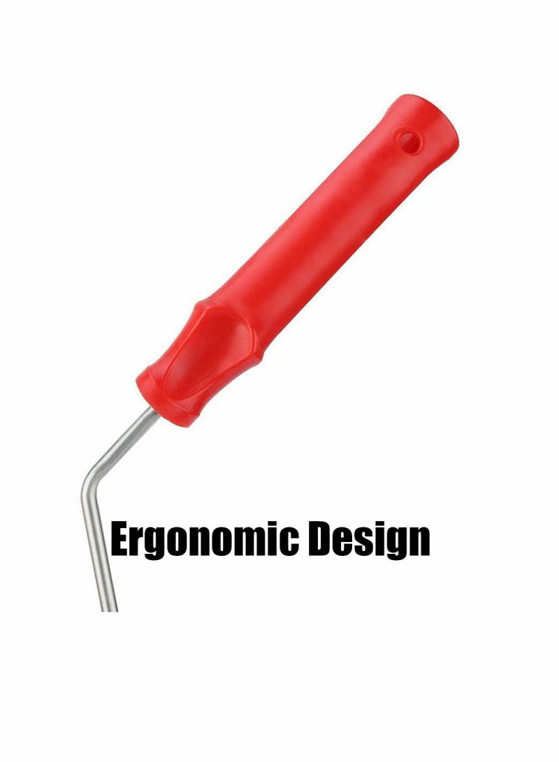 Embossed Rubber Roller, Paint Painting Roller Knurling Drum Tools Diatom Ooze Home Decor Improvement  - Image 3