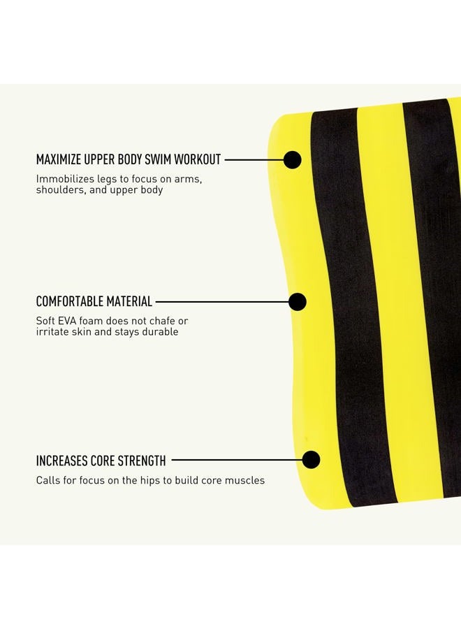 FINIS Foam Pull Buoy for Swim Training - Upper Body Strength Builder - Improves Stroke Technique - Soft EVA Foam - Adult - Image 4