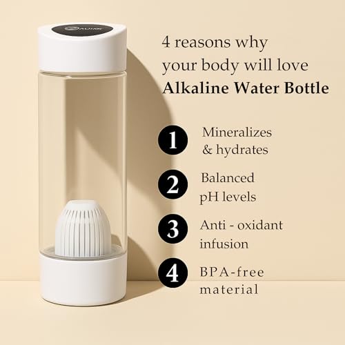 Bepure Premium Alkaline Water Bottle | Get Balanced pH upto 9 | Get negative ORP Water Instantly | BPA Free - Image 2
