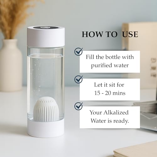 Bepure Premium Alkaline Water Bottle | Get Balanced pH upto 9 | Get negative ORP Water Instantly | BPA Free - Image 3