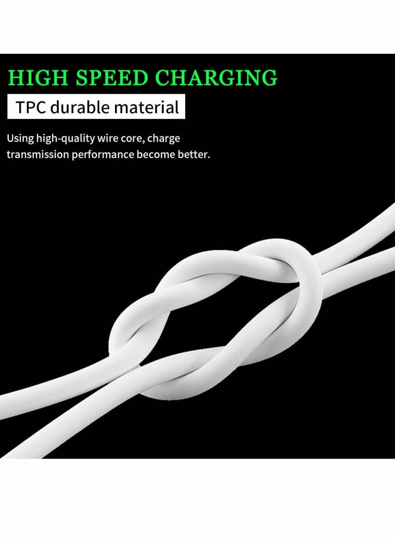 Excefore كابل شحن ساعة وهاتف 4 في 1، كابل شحن متعدد USB - كابل نوع C، سريع مغناطيسي، سلك شحن متوافق مع ساعة آبل، آيفون، جالاكسي، بيكسل، أندرويد، ساعة - Image 5