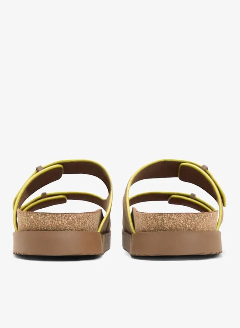 TOMMY HILFIGER Coconut Grove Cork Adjustable Suede Sandal for Men | Best Price UAE