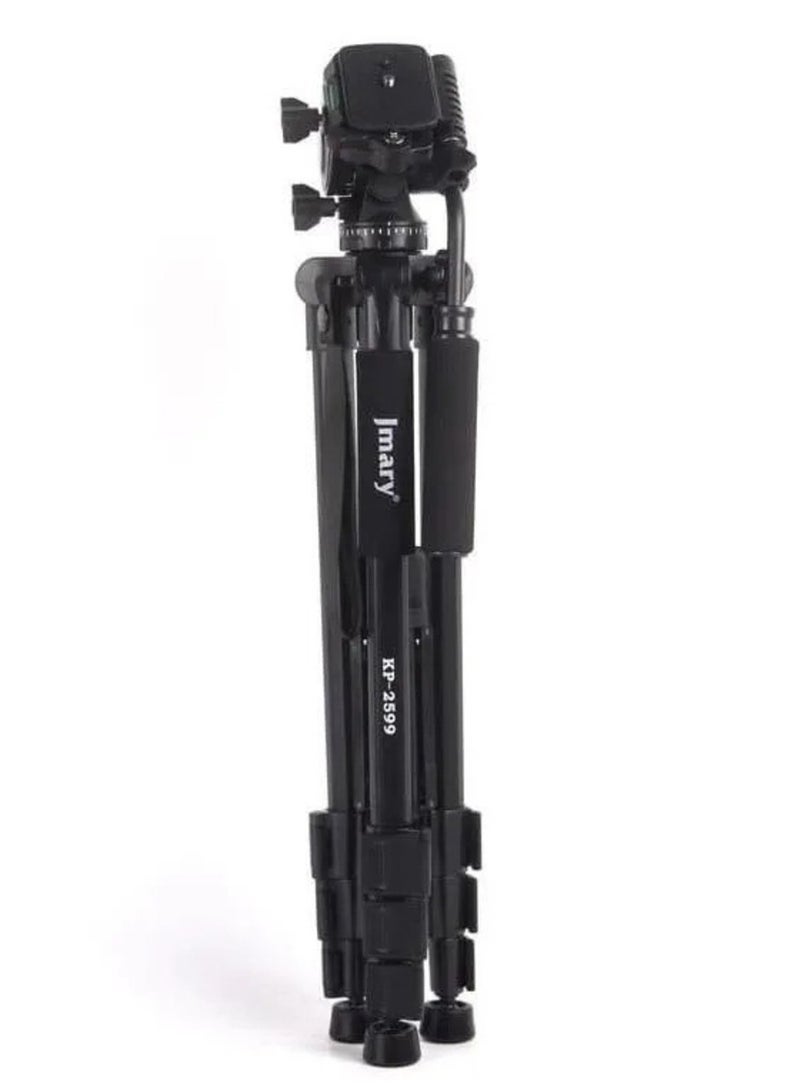 Jmary KP-2599 Professional Aluminium + Monopods Tripod For DSLR Camera Video Photo Tripod - Image 3