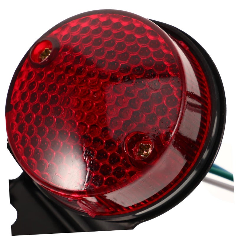 High Brightness LED Motorcycle Tail Light Brake Light With License Plate Bracket - Image 4