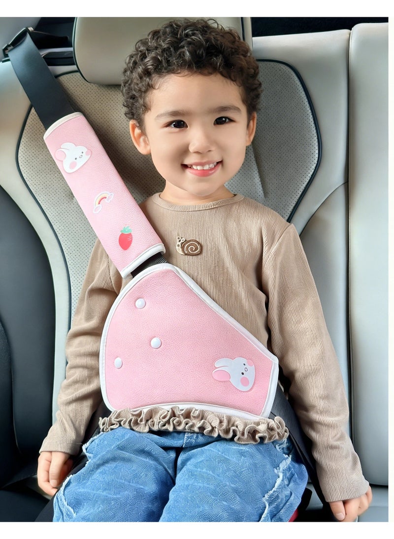 ضبط حزام مقعد السيارة -الكتف والبطن الواقي، حد حزام الأمان للبالغين والأطفال - Image 2