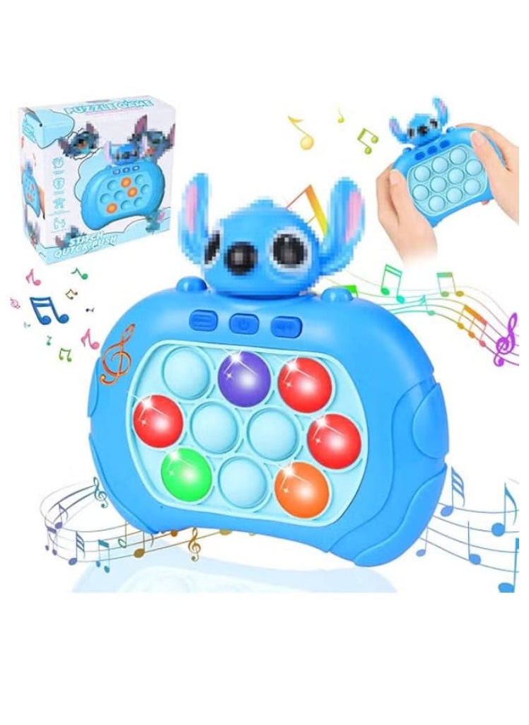 Generic - Electronic Pop It, Electric Pop It, Fidget Toys Pop It, Pop It Control Game, Pop It Fidget Puzzle Toy, Electronic Games for Kids, Boys, Girls, and Teens (1-Blue) - Image 1