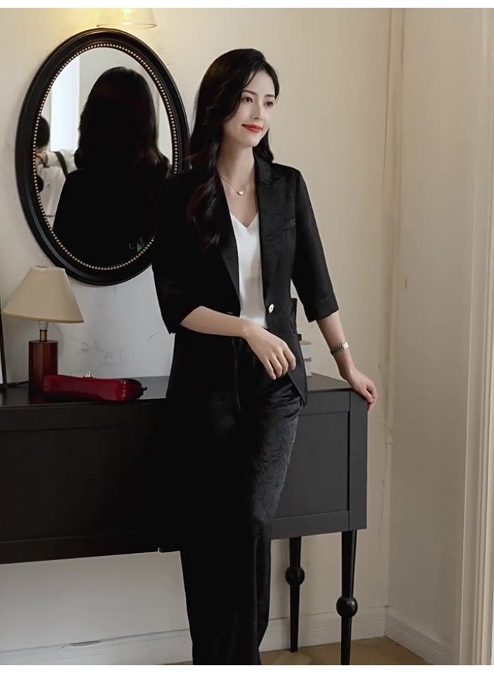 Shougu New Fashionable Casual Ms Suit Set - Image 3