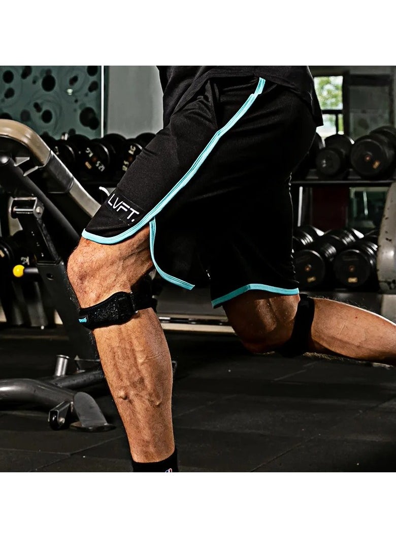 SKDK Knee Support Strap, Shock Absorbing Pain Relief Patellar Tendon Support Strap, Adjustable Silica Gel Patella Knee Cap, Protector Knee Pad For Workout Sports Running Cycling Basketball  - Image 4