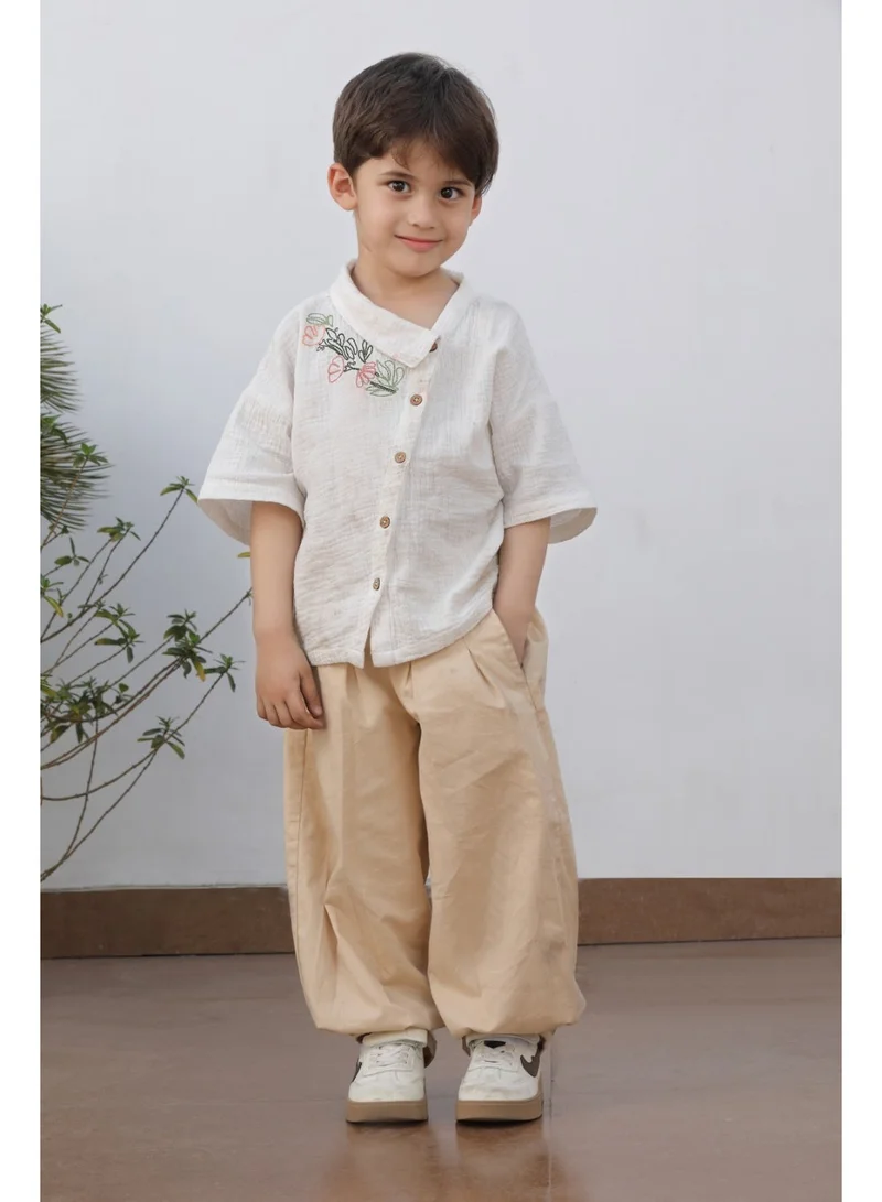 Luxe & Hardy Breathing Boys Shirt & Pant Set