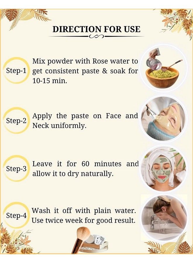 YASHU Natural Dead Sea Mud Face Pack For Face & Body ; Mineral Rich Spa Quality For Oily Skin & Pore Cleansing (200Gm) - Image 5