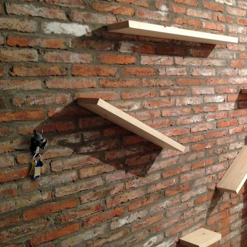 HERNGEE Rhino Head Single Wall Hook/Hanger Animal Shaped Coat Hat Hook Heavy Duty, Rustic Decorative Gift, Black - Image 4