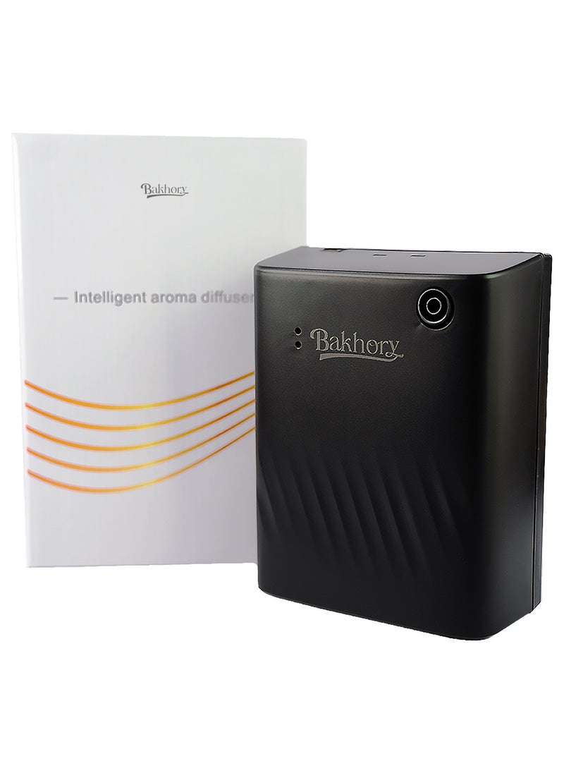 Bakhory - Advanced Essential Oil Diffuser Machine, USB Powered Portable Oud Diffuser for Home, Office, Hotel, 200ml, Black - Image 1