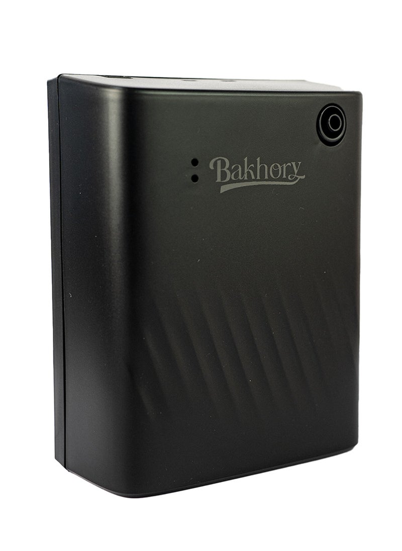 Bakhory - Advanced Essential Oil Diffuser Machine, USB Powered Portable Oud Diffuser for Home, Office, Hotel, 200ml, Black - Image 1