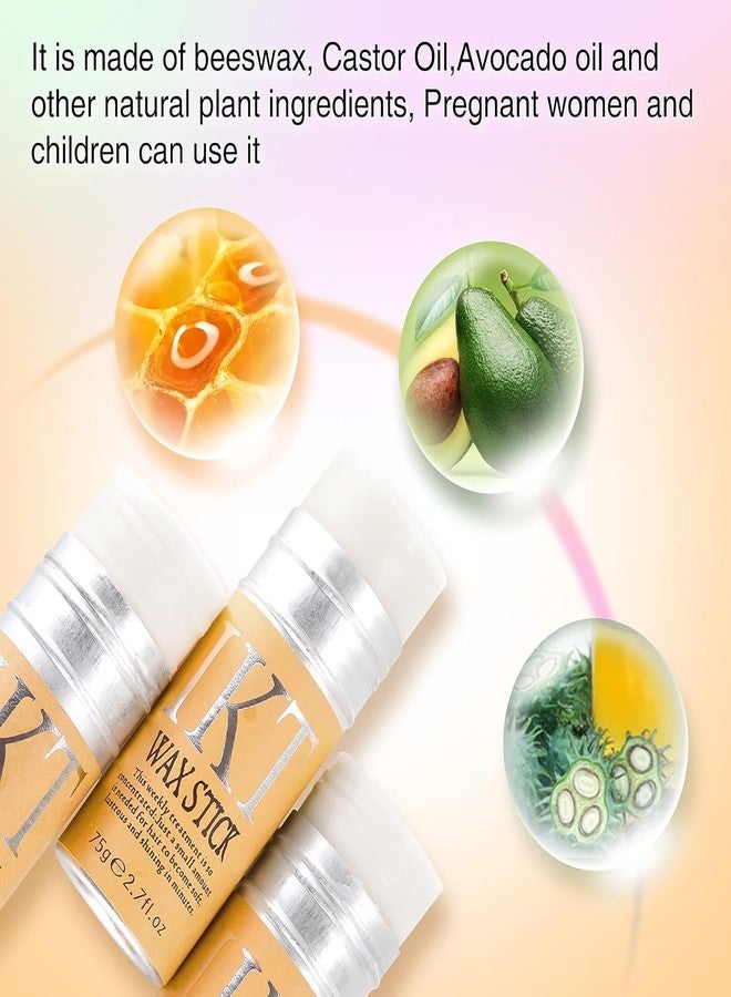 IKT 2 Packs Hair Wax Wigs Edge Control Slick Stick Hairs Pomade - Image 4