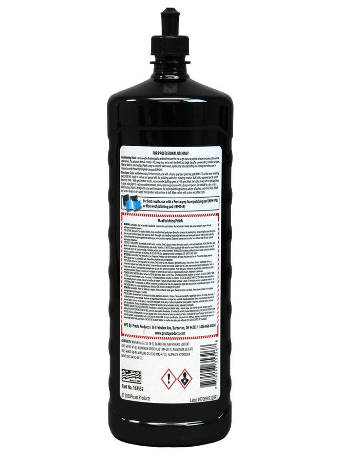Presta MaxFinishing Polish 32oz.(163532) - Image 2