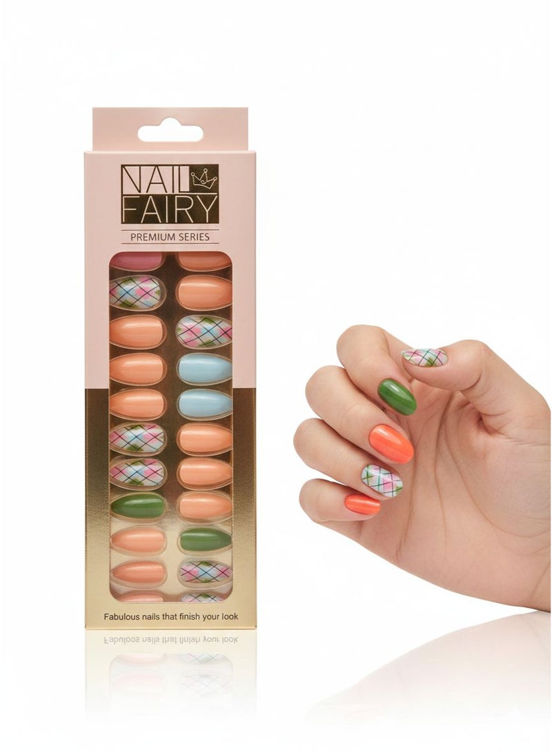 اظافر جل نايل فيري 20قطعة