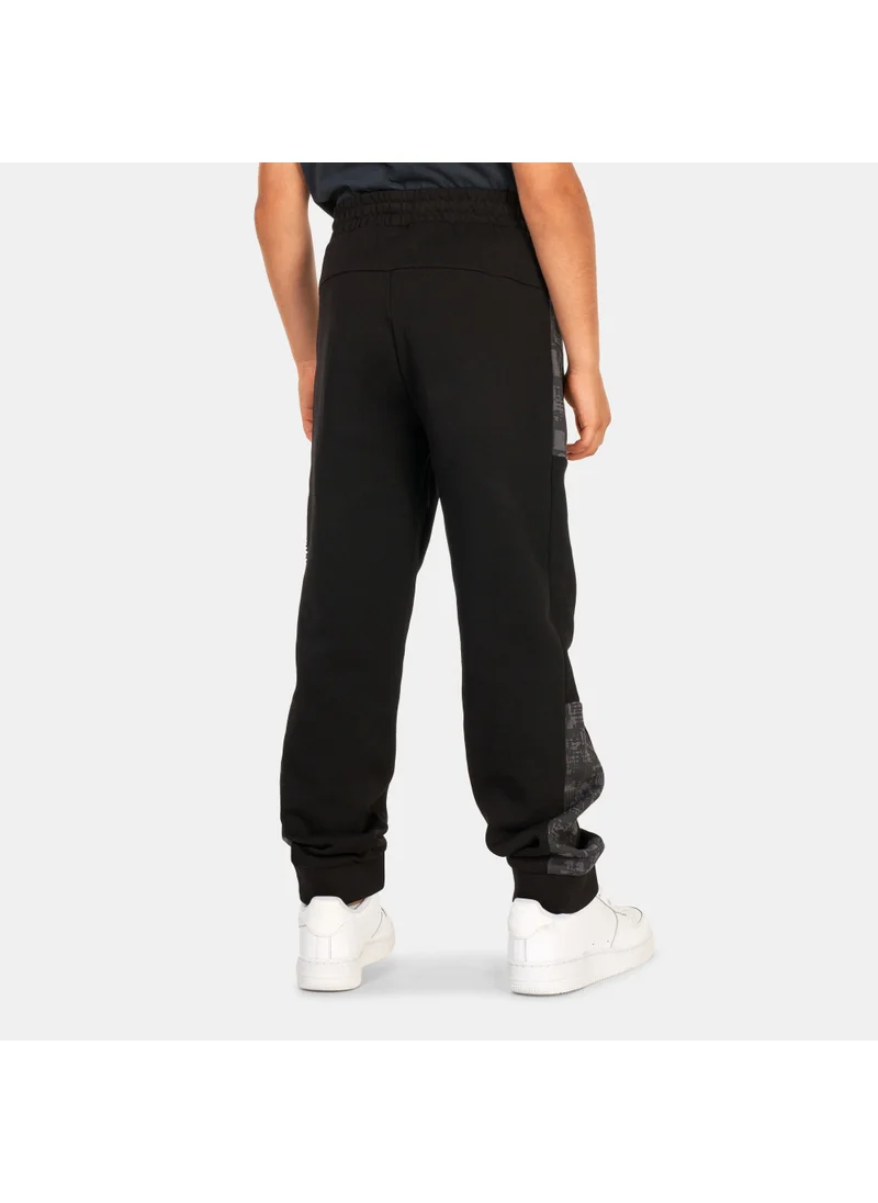 EA7 Emporio Armani Kids' Train Logo Series Sweatpants