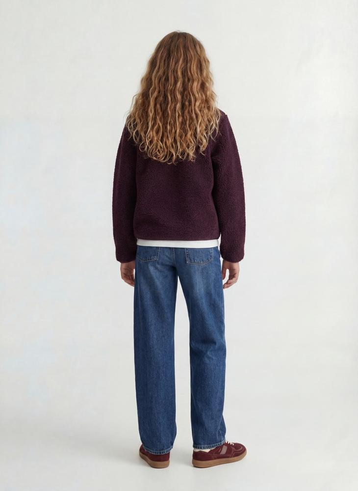 Jack & Jones Junior Youth Teddy Bomber Jacket - Image 2