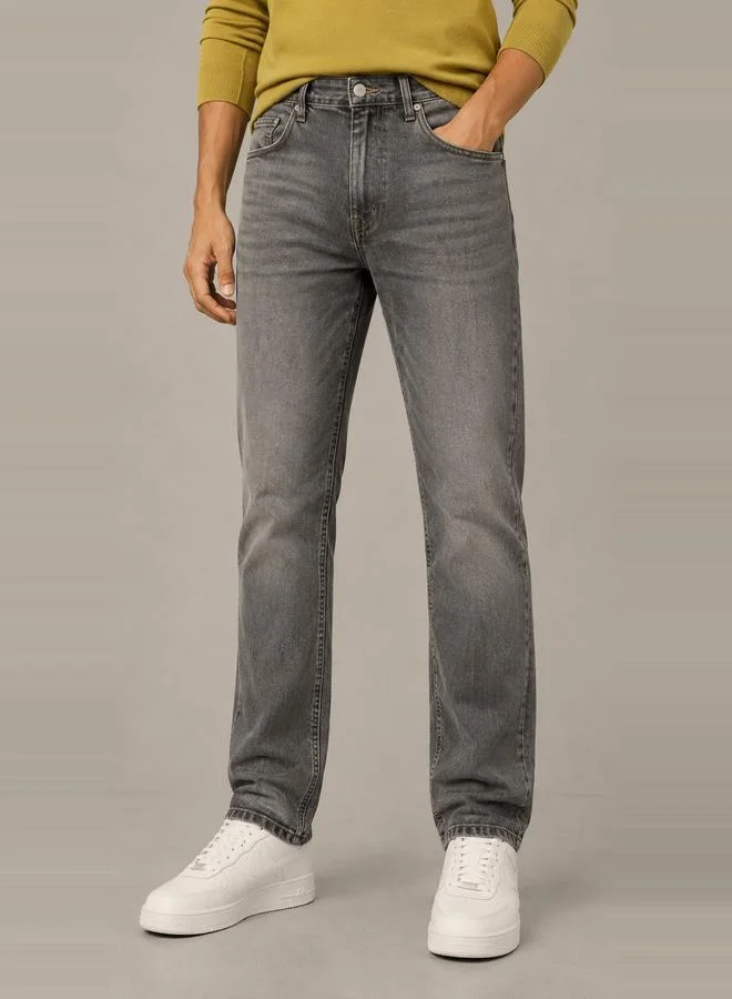 Take Two Men Regular Fit Whisker Mid Rise Jeans By Falcon