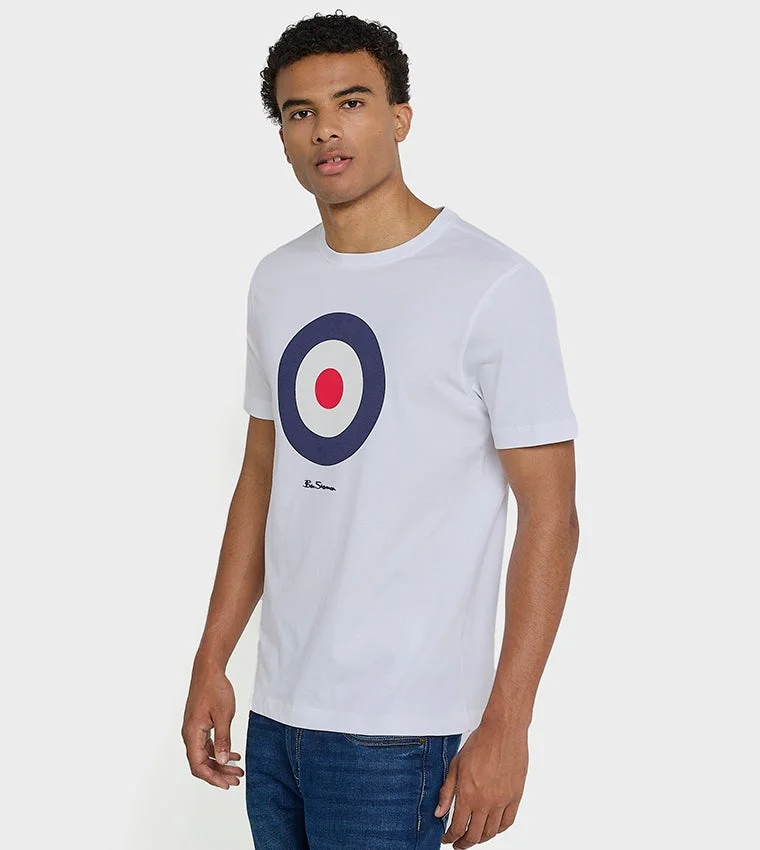 Ben Sherman Ben Sherman Men's Crew Neck Short Sleeve Printed T-Shirt