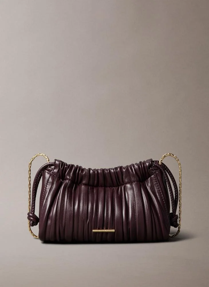 كالفن كلاين Casual Plisse Mini Drawstring Bag