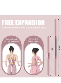 Oasisgalore Posture Corrector for Adult Kids, Yoga Body Sticks for Posture Corrector, Humpback Correction Stick  - Image 4