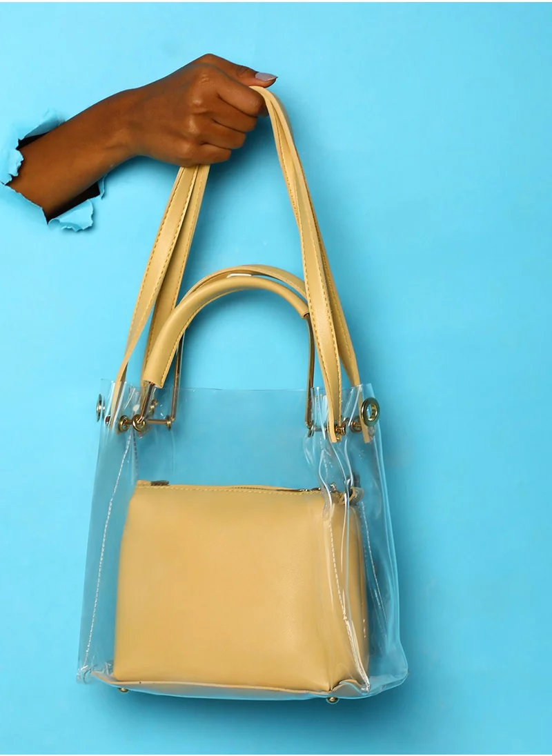 صوص هاوت Roxanne Yellow Handbag