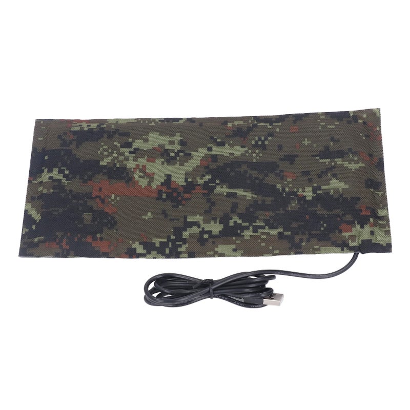 USB Electric Heating Pad 5V Carbon Fiber Heating Cloth Washable Clothes Heating Pad YH-1020 - Image 1