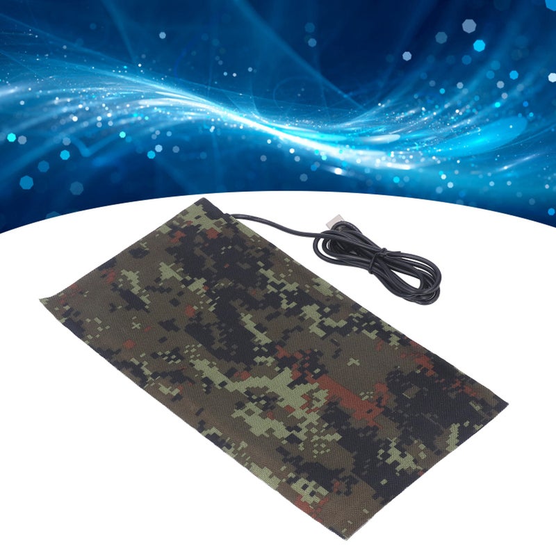 USB Electric Heating Pad 5V Carbon Fiber Heating Cloth Washable Clothes Heating Pad YH-1020 - Image 5