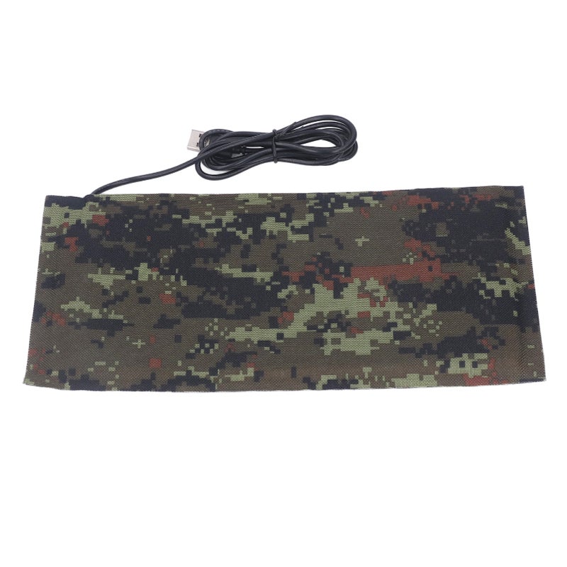 USB Electric Heating Pad 5V Carbon Fiber Heating Cloth Washable Clothes Heating Pad YH-1020 - Image 3