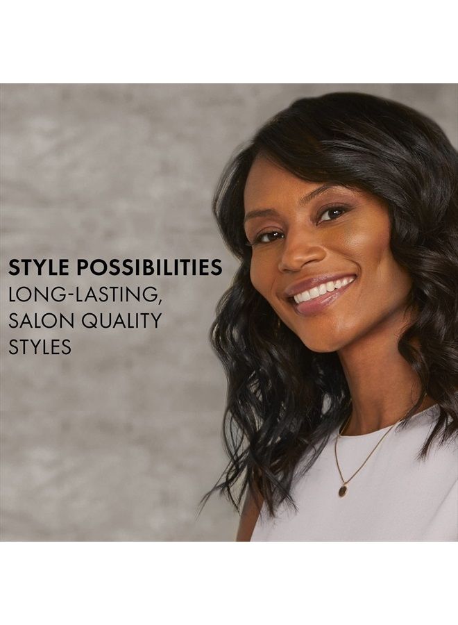 Hot Tools مكواة فرد الشعر Hot Tools Pro Artist Black Gold Evolve Ionic Salon ذات اللمسة النهائية طويلة الأمد لفرد الشعر، (1-1/4 بوصة) - Image 2