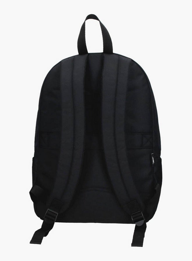 ريبوك حقيبة ظهر مدرسية بطبعة شعار مع أحزمة قابلة للتعديل وإغلاق بسحاب - Image 3