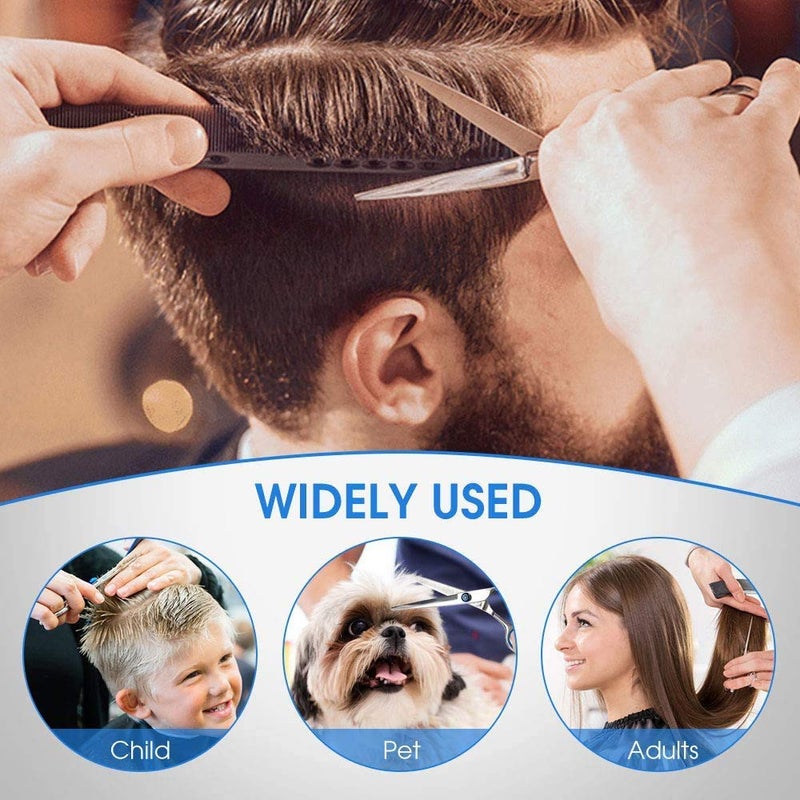 M'AYCREATE MAYCREATE® Hair cutting scissor Professional Stainless Steel Hair Cutting Thinning Scissors Hairdressing Styling Set For Barber or Beauty Saloon Home - Image 5