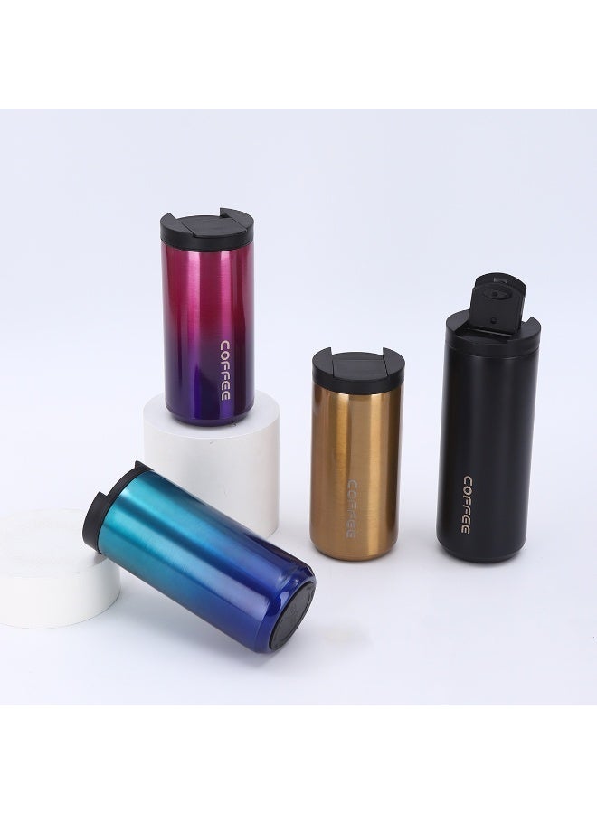 Stainless Steel Coffee Cup, Stainless Steel Thermos Cup Multicolor - Image 3